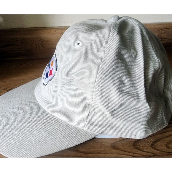Pittsburgh Steelers Baseball Cap Adjustable Strap Team Logo Fan Gear K - Picture 4 of 10